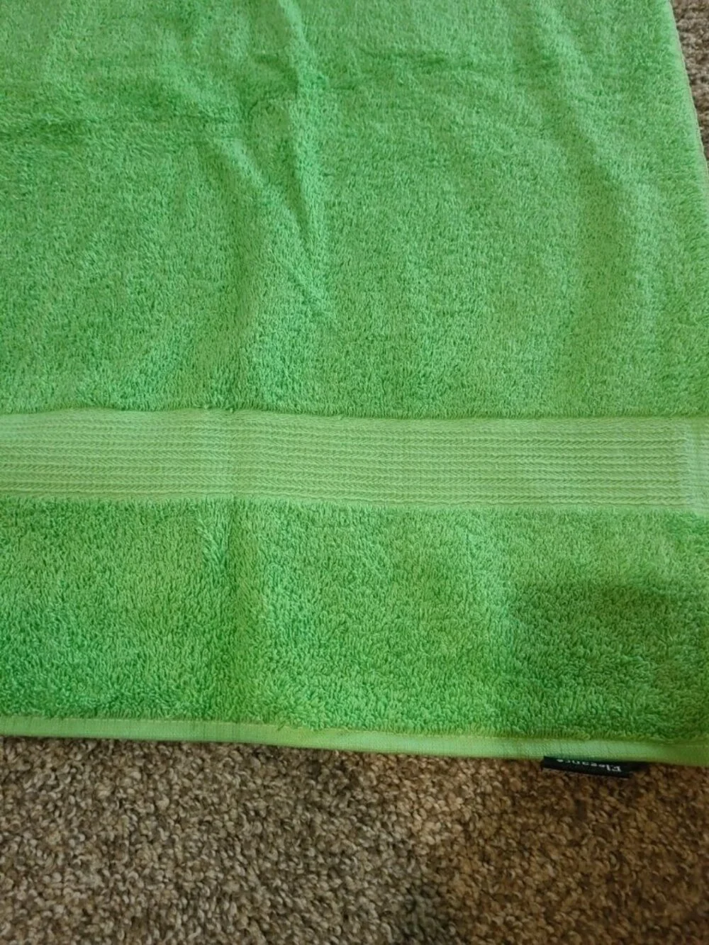VTG Elegance Lady Pepperell Bath Towel 54